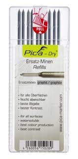Набор сменных стержней к карандашам PICA DRY graphite