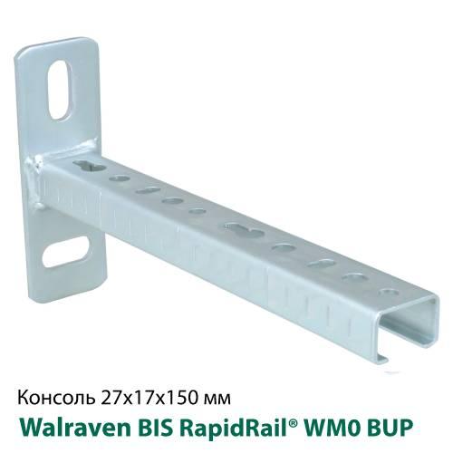 RapidRail Консоль WM15 (BUP) 30x20х1,75мм 250мм